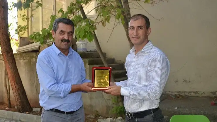 'Tut Kaymakamı Aksu vedalaştı'