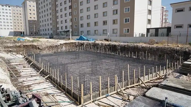 'Altınşehir Mahallesinde taziye evinin temeli atıldı'