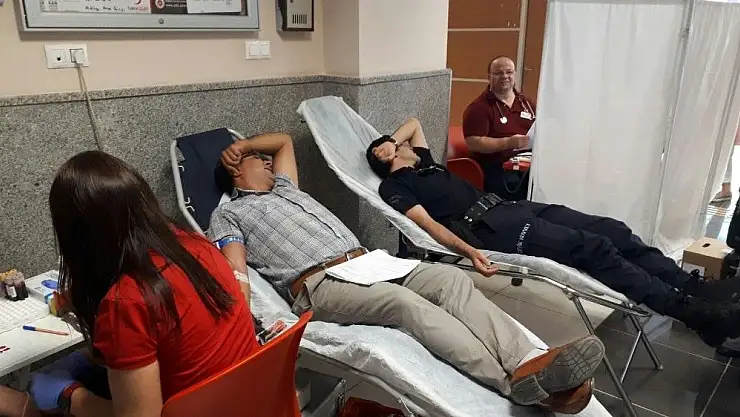 'Adliyede kan bağışı gerçekleştirildi'