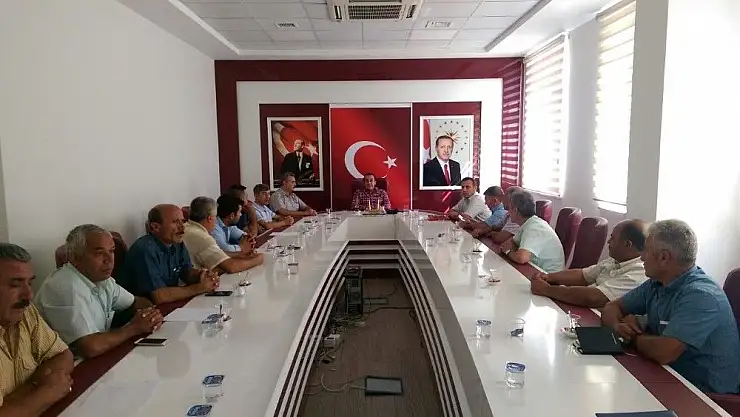 'Kahta´da öğrenci servisleri ve okul güvenliği toplantısı yapıldı'