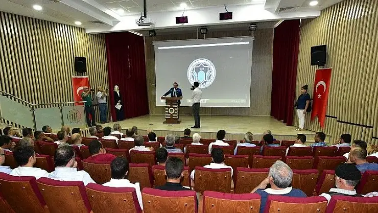 'Battalgazi Belediyesinden servis şoförlerine eğitim'