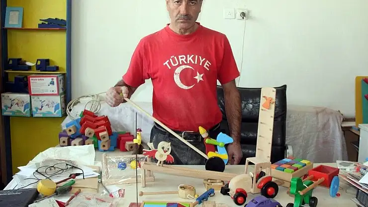 'El yapımı organik oyuncaklar ilgi görüyor'