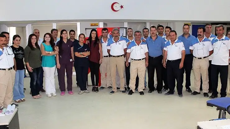 'PTT personeline ilk yardım eğitimi'