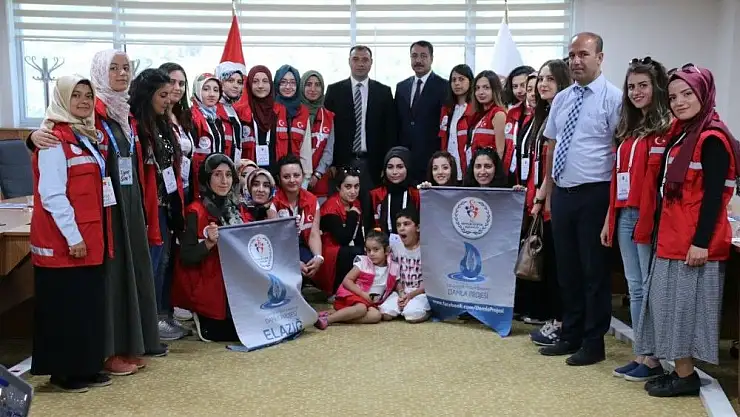 'Damla Projesi öğrencileri Elazığ´da'