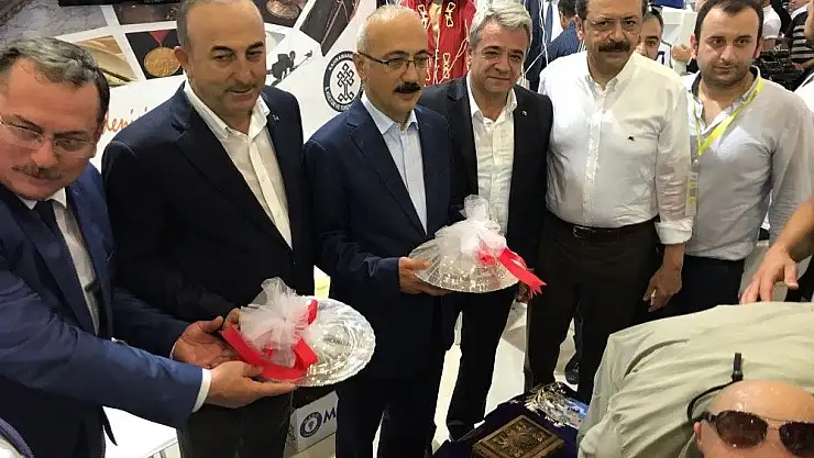 'KMTSO heyeti Yörex Fuarı´nda'
