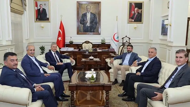 'Adıyaman milletvekilleri Bakanlar ile bir araya geldi'