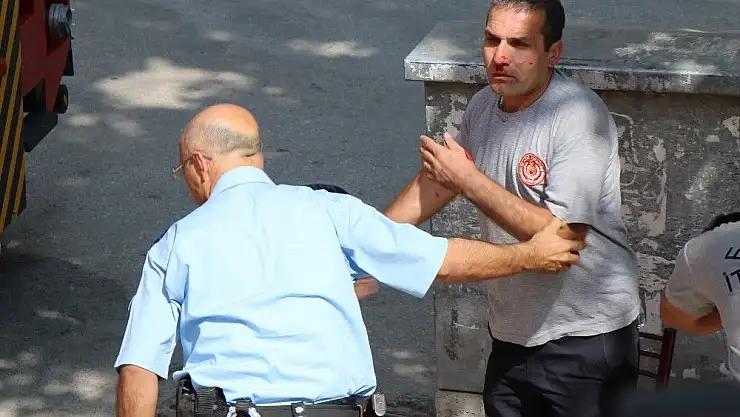 'İtfaiye eri, hayat kurtarmak isterken dayak yedi'
