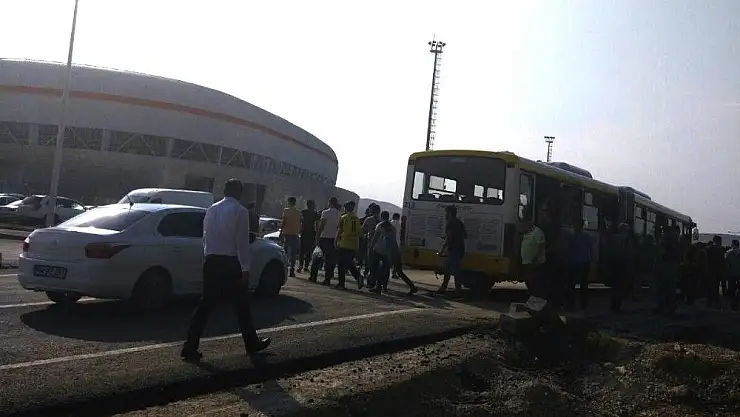 MOTAŞ yeni statta oynanan ilk maçta ulaşımı sorunsuz bir şekilde sağladı