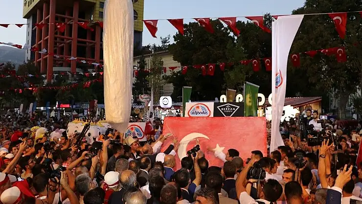 'Kahramanmaraş dondurma festivali rekorla başladı'