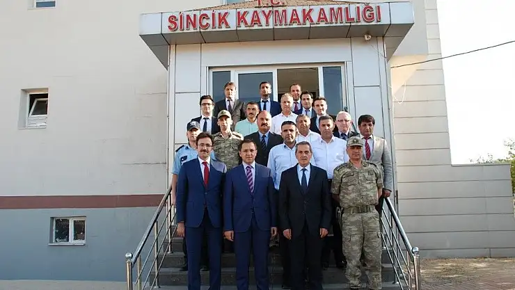 'Vali Kalkancı´dan Sincik ilçesine ziyaret'