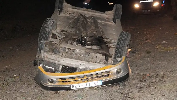 'Elazığ´da trafik kazası: 1 ölü 3 yaralı'