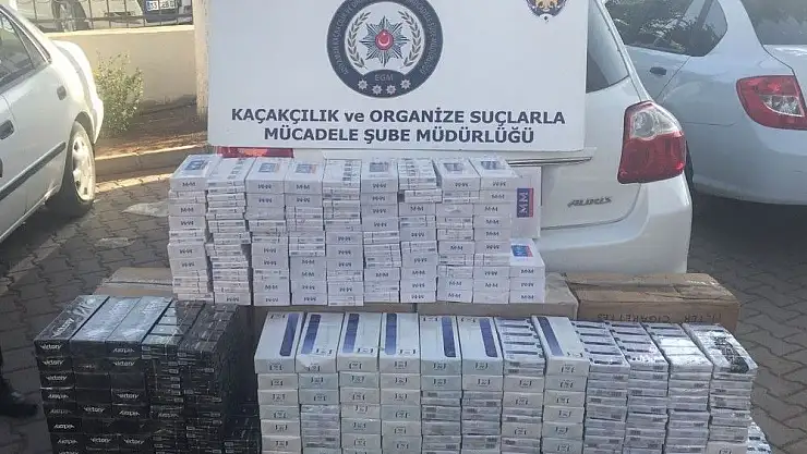 'Adıyaman´da 4 bin paket kaçak sigara ele geçirildi'