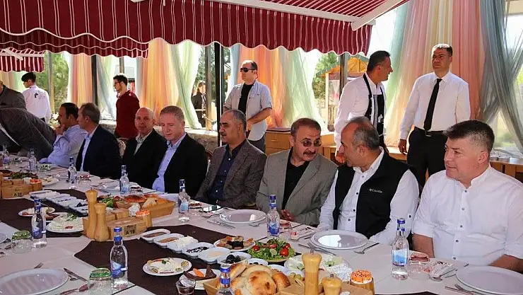 'Tayini çıkan Emniyet Müdürüne veda programı'