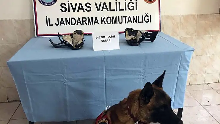 'Terlikten esrar çıktı'