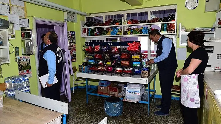 Malatya´da Okul kantinlerine sıkı denetim