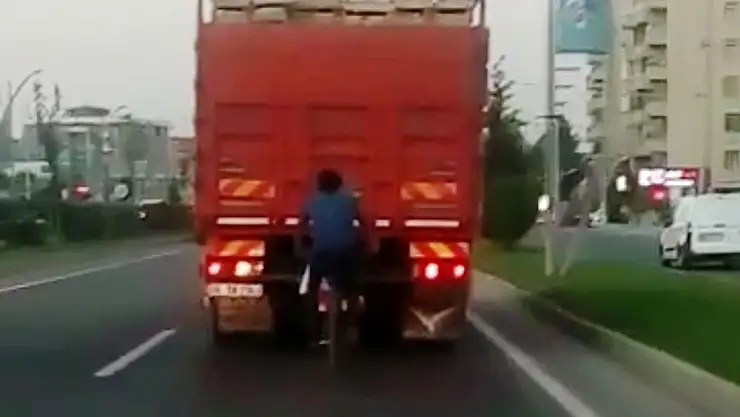 Malatya'da Çevre yolunda tehlikeli yolculuk