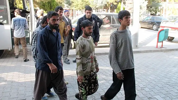 'Elazığ´da 46 yabacı uyruklu şahıs yakalandı'