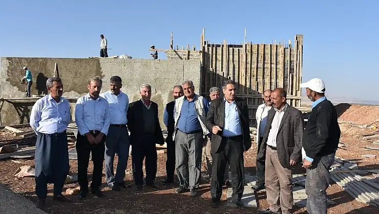 '27 Köy için 500 tonluk su deposu yapılıyor'