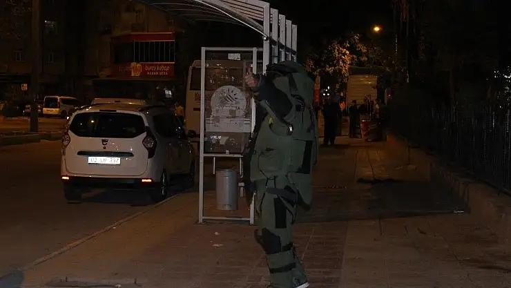 'Emniyet Müdürlüğü yakınlarında şüpheli paket'