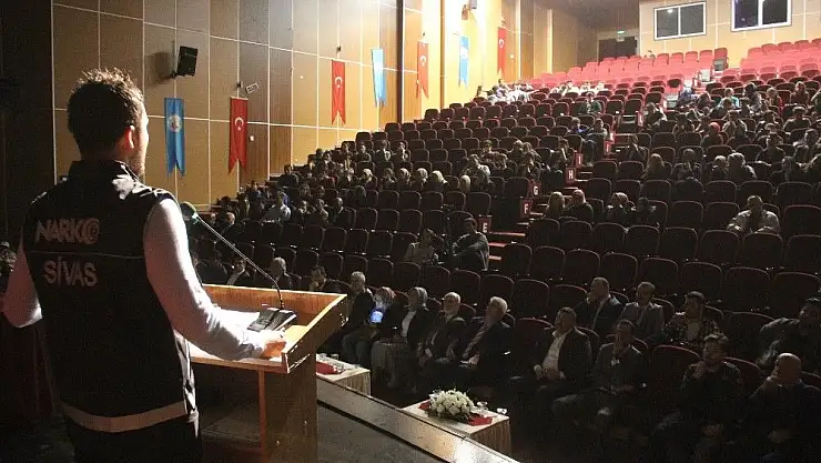 'Sivas´ta uyuşturucunun zararları anlatıldı'