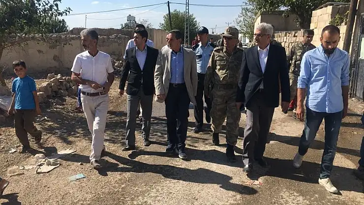 'Vali Kalkancı depremzedelerle bir araya geldi'