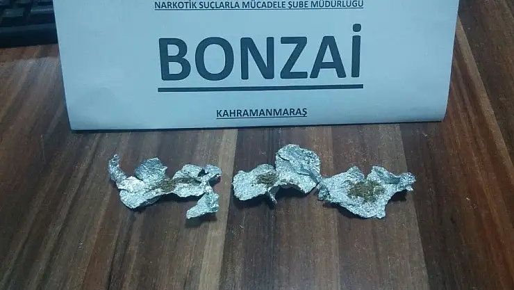 'Kahramanmaraş´ta uyuşturucu operasyonu: 3 gözaltı'