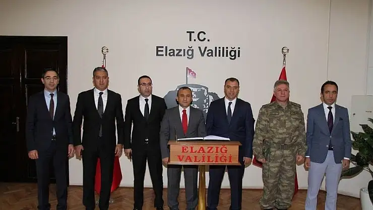 'Vali Sonel´den, Vali Kaldırım´a ziyaret'