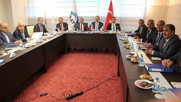 'FKA Ekim ayı yönetim kurulu toplantısı Malatya´da yaptı'