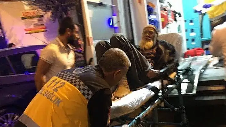 'Halk otobüsü yaşlı adamın ayağını ezdi'