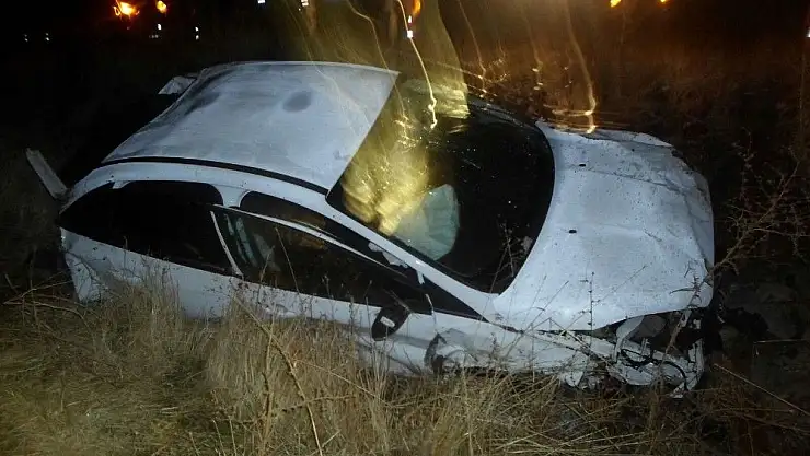 'Elazığ´da trafik kazası: 1 ölü, 1 yaralı'