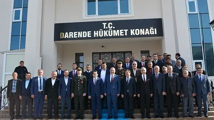 'Vali Kaban, Darende ilçesinde'