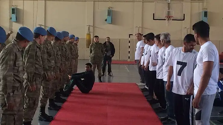 'Gölbaşı ilçesinde geçici güvenlik korucuları kadro için yarıştı'