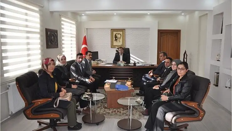 'ASDEP Besni proje ekibi Kaymakam Gencer ile bir araya geldi'