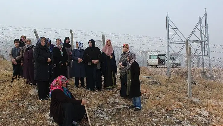 Malatya'da Baz istasyonu tepkisi