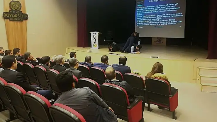 MOTAŞ personeline  öfke kontrolü eğitimi