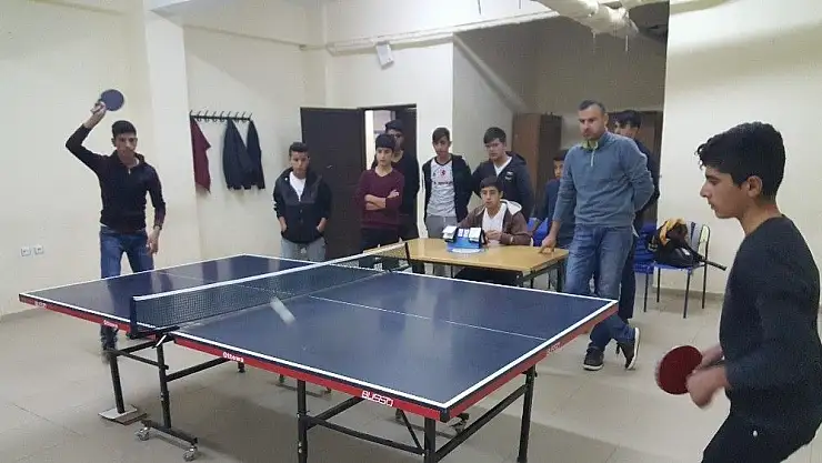 'Sincik´te masa tenisi turnuvası yapıldı'