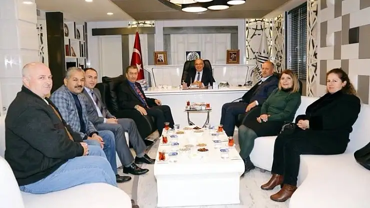 'Kent Konseyi heyeti Başkan Kutlu ile bir araya geldi'
