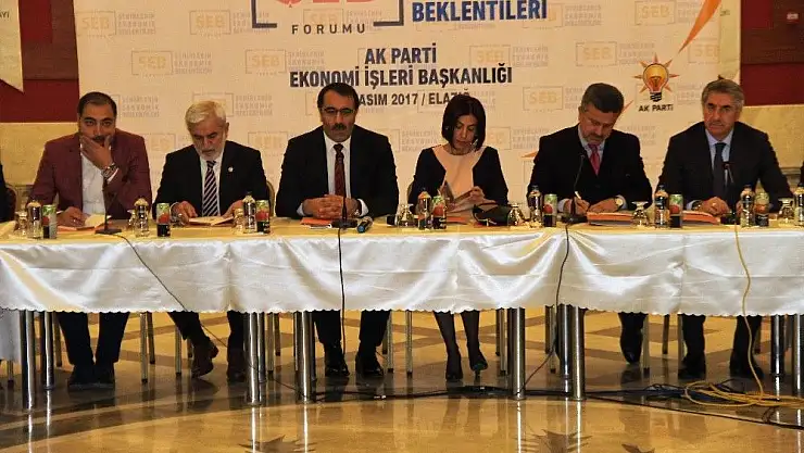 'Elazığ´da ''Şehirlerin Ekonomik Beklentileri Forumu'' projesi toplantısı'