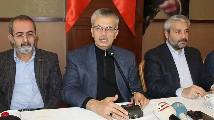 'Malatya ya gelen Ergün ''1982 Anayasanın ruhu henüz ortada kalkmış değildir'' dedi'