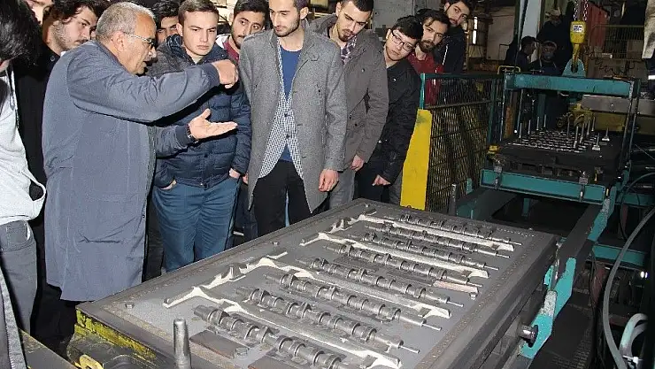 'Genç mühendisler sanayi kuruluşlarını geziyor'