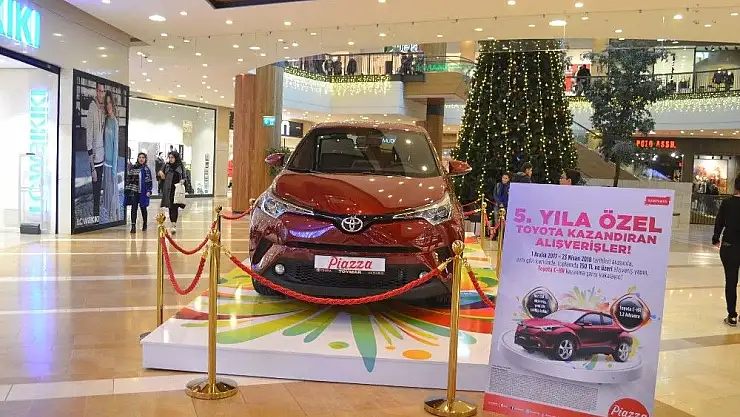'150 TL´lik alışverişe sıfır kilometre otomobil hediye'