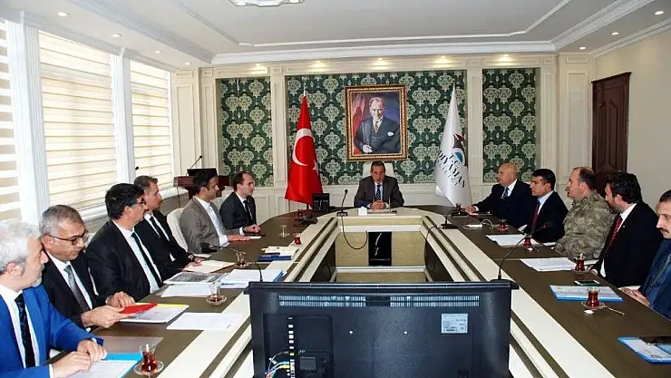 'Uyuşturucu ile Mücadele Koordinasyon toplantısı'