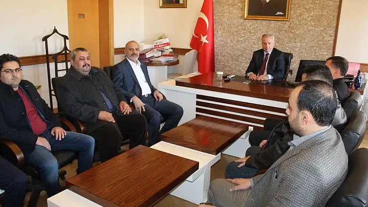 MÜSİAD´dan  Battalgazi  Kaymakamı Abdul Kadir Duran´a ziyaret