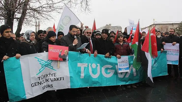 'Sivas´ta Kudüs açıklaması'