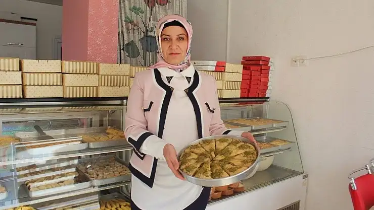 Kayısılı baklava ilgi görüyor