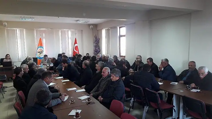 'Başkan Öztürk muhtarlarla bir araya geldi'