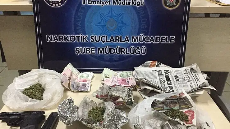 Malatya´da uyuşturucu operasyonu 10 gözaltı