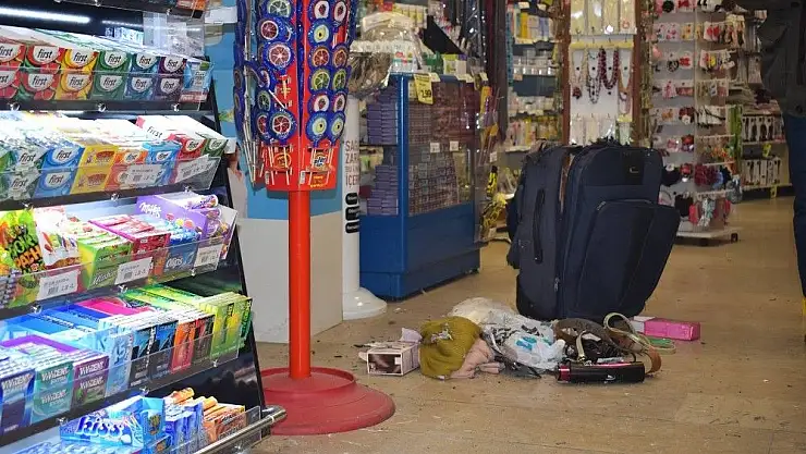 Malatya'daMarkette şüpheli valiz paniği