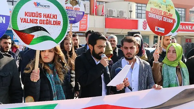 'Üniversite öğrencilerinden Kudüs eylemi'