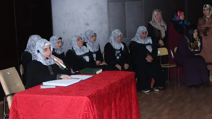 'Adıyaman´da `Ümmet olmaya engel kalmasın'' konulu program'